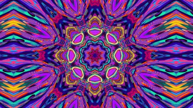 arkaplan veya duvar kağıtları için kusursuz soyut kaleydoskop deseni