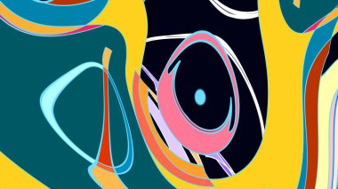 parlak resimli yaratıcı soyut arkaplan 