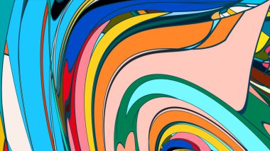 parlak resimli yaratıcı soyut arkaplan 