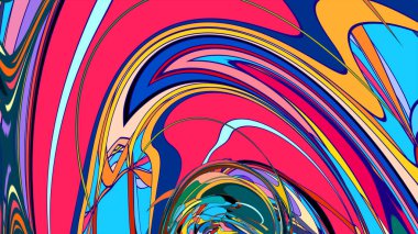 parlak resimli yaratıcı soyut arkaplan 