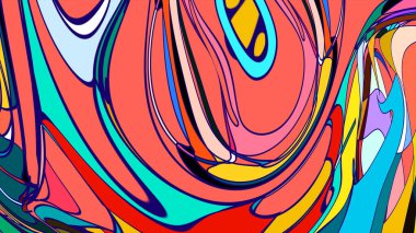 parlak resimli yaratıcı soyut arkaplan 