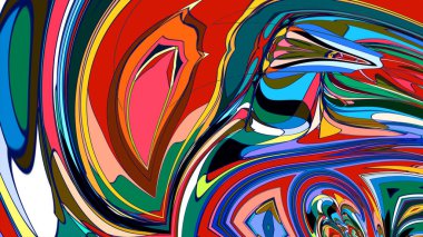 parlak resimli yaratıcı soyut arkaplan 