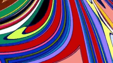 Yaz için soyut renkli sıvı fraktal psikedelik arkaplan