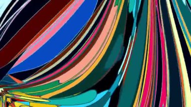 Yaz için soyut renkli sıvı fraktal psikedelik arkaplan