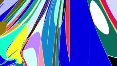 Yaz için soyut renkli sıvı fraktal psikedelik arkaplan