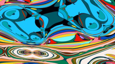 parlak resimli yaratıcı soyut arkaplan 