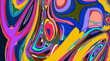 yaratıcı ve tasarım soyut sanat, duvar kağıdını kopyala