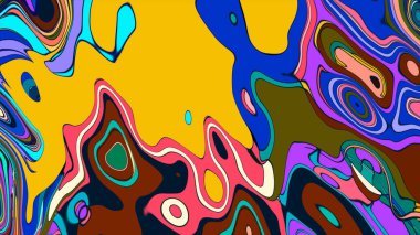 Renkli desenli yaratıcı soyut arkaplan