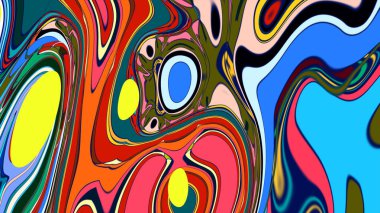 Renkli desenli yaratıcı soyut arkaplan