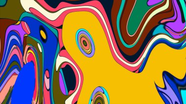 Renkli desenli yaratıcı soyut arkaplan