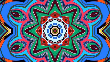 yaratıcı soyut renkli kaleydoskop arkaplanı