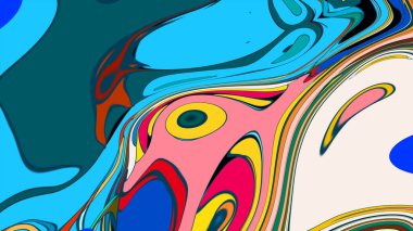 Kusursuz iz sürücü fayans mehndi tasarımı. Etnik süs, renkli karalama simetri dokusu. Geleneksel ruhani kabile tasarımı