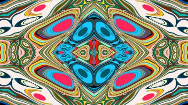 Kusursuz iz sürücü fayans mehndi tasarımı. Etnik süs, renkli karalama simetri dokusu. Geleneksel ruhani kabile tasarımı