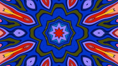 Tasarım için soyut sanatsal renkli arkaplan yineleniyor