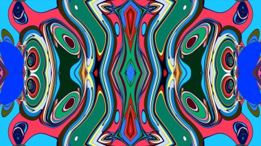 Tasarım için soyut sanatsal renkli arkaplan yineleniyor