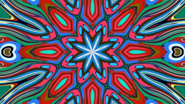 Tasarım için soyut sanatsal renkli arkaplan yineleniyor