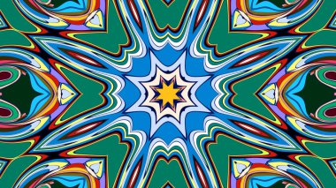 Tasarım için soyut sanatsal renkli arkaplan yineleniyor