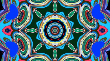 Tasarım için soyut sanatsal renkli arkaplan yineleniyor