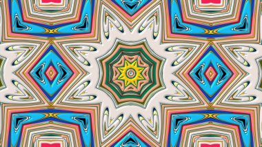 Kusursuz arkaplan kiremit kabartmalı soyut parlak renkli desen