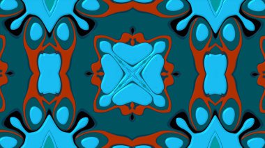 Kusursuz desen. Baskı ve kumaş için geometrik desen. kaleydoskop dokusu