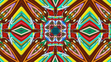 Soyut geometrik şekilli kusursuz desen