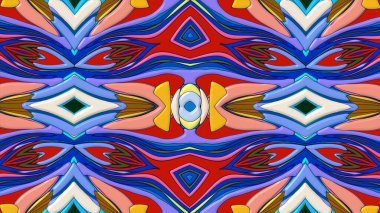 Renkli çizgiler çizimi ile soyut arkaplan