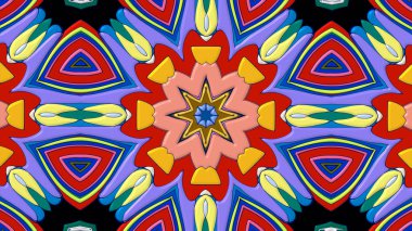 Renkli çizgiler çizimi ile soyut arkaplan