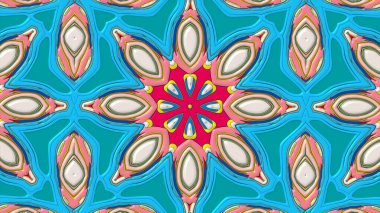 Renkli etnik model. soyut kaleydoskop