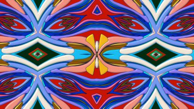 Renkli çizgiler çizimi ile soyut arkaplan