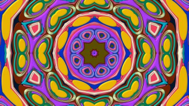  Renkli desenli mor soyut arkaplan