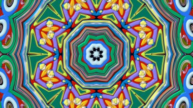 Renkli oryantal desen. soyut süs arkaplanı.