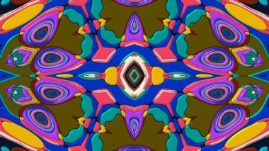  Renkli desenli mor soyut arkaplan