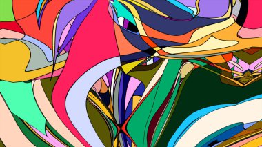 parlak resimli yaratıcı soyut arkaplan 