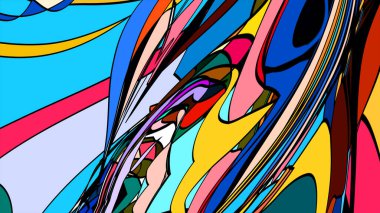 parlak resimli yaratıcı soyut arkaplan 