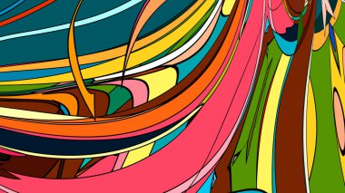 parlak resimli yaratıcı soyut arkaplan 