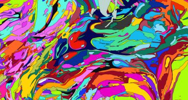 Renkli çizgilerin resimlerinin soyut arkaplanı