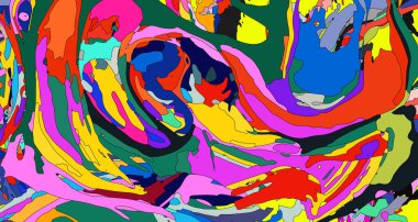 Renkli çizgilerin resimlerinin soyut arkaplanı