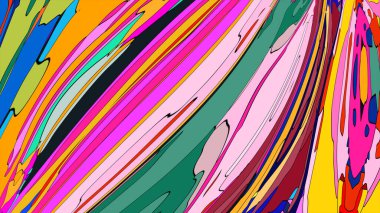 Soyut resimli sıvı soyut arkaplan 