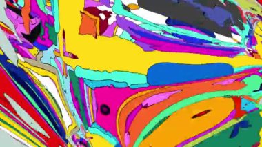 Yaz müzik festivali için renkli soyut psikedelik sıvı arkaplan