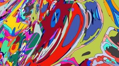 parlak resimli yaratıcı soyut arkaplan 