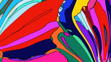 parlak resimli yaratıcı soyut arkaplan 