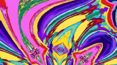 Yaz müzik festivali için renkli soyut psikedelik sıvı arkaplan