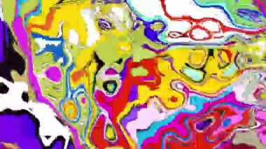 Yaz müzik festivali için renkli soyut psikedelik sıvı arkaplan