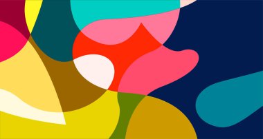 Yaz koleksiyonu için renkli sıvı ve sıvı soyut arkaplan