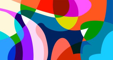 Yaz koleksiyonu için renkli sıvı ve sıvı soyut arkaplan