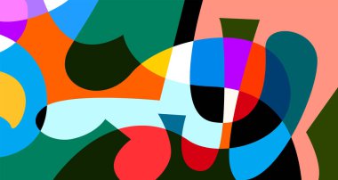 Yaz koleksiyonu için renkli sıvı ve sıvı soyut arkaplan