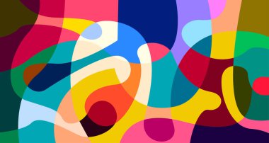 Yaz koleksiyonu için renkli sıvı ve sıvı soyut arkaplan