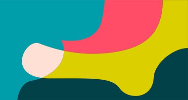 Yaz koleksiyonu için vektör renkli sıvı ve sıvı soyut arkaplan