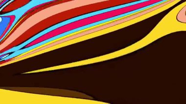 Sıvı boya püskürtüyor. soyut video hareketi 