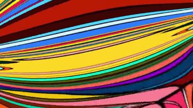 Akan sıvı boya. Renkli psikedelik video